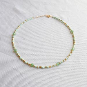ketting goud mintgroen