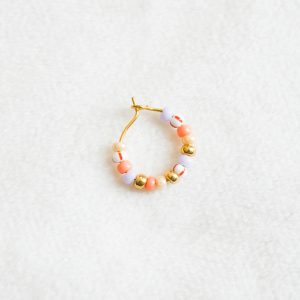 oorbel goud pastel