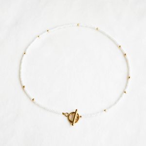 ketting wit goud