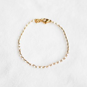 armband goud wit
