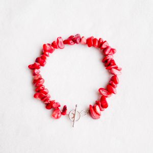 armband rood chipstone